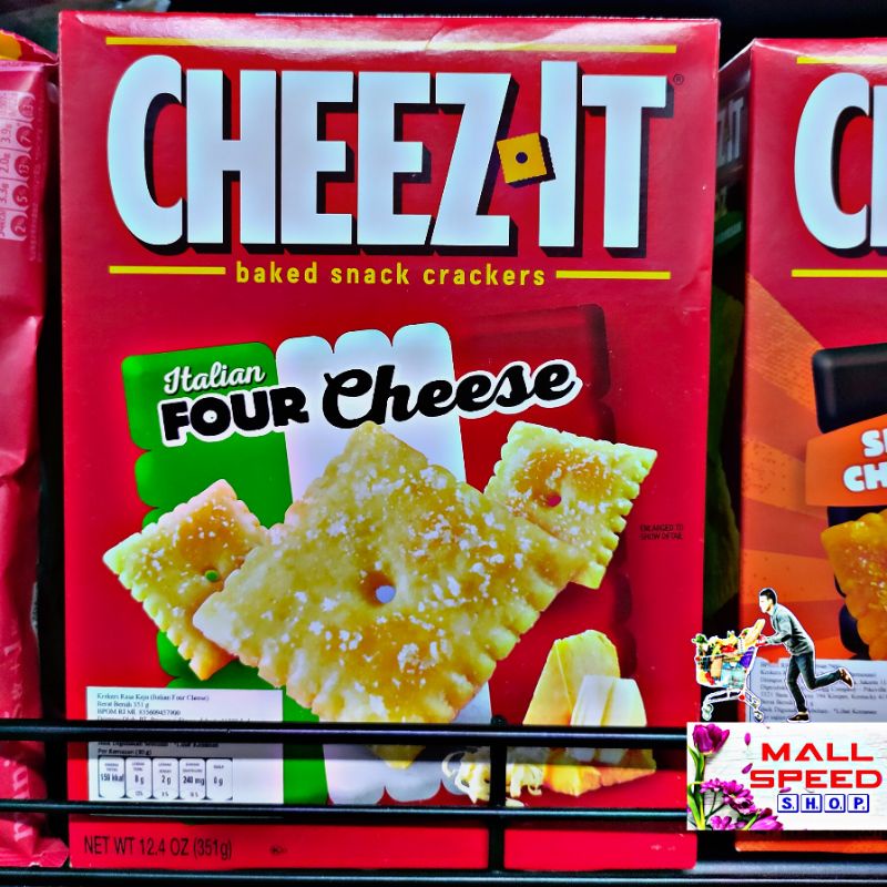 

CHEEZ IT BISCUIT ALL VARIANT | BAKED CHEESE SNACK CRACKERS | USA 351gr