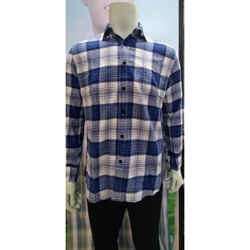 platini / kemeja flanel / kemeja pria