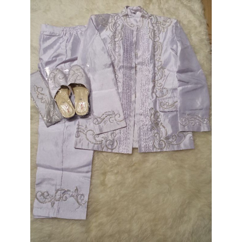 Jual Baju Akad Nikah Pria Like New Beskap Nikah Pria Set Bagus