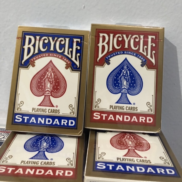 BYCICLE STANDARD GOLD BORDER [Kartu Remi] bicycle standard