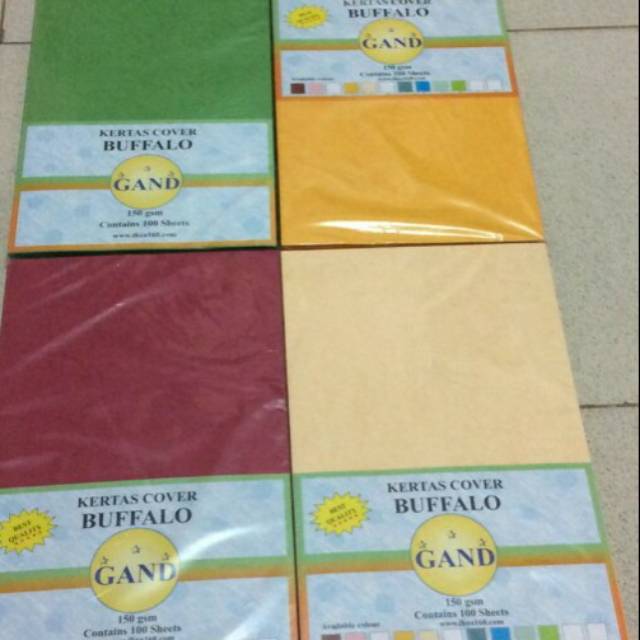 

Kertas Jilid Cover Buffalo 150 Gsm Folio