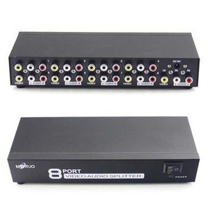 AV RCA Splitter 8 Port