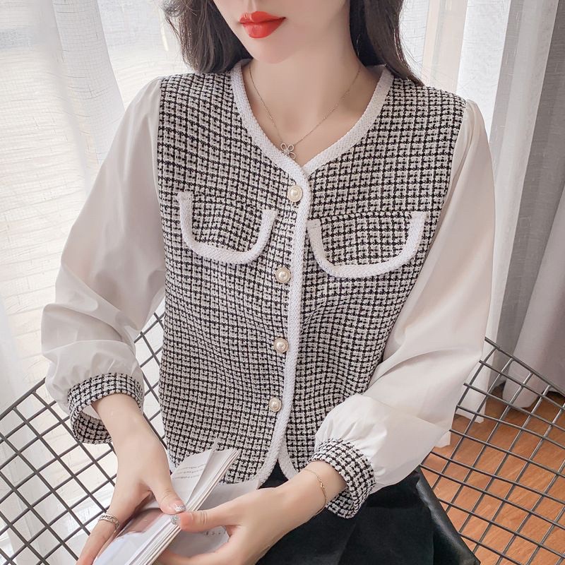 TOP TWEED // BLOUSE IMPORT PREMIUM // BLAZER TWEED BANGKOK