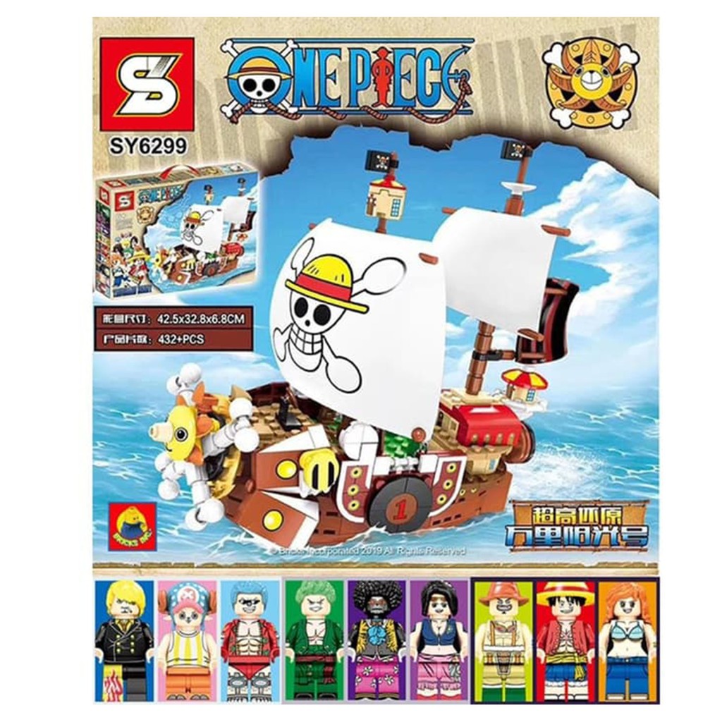 ne Piece Thousand Sunny Straw Hat Pirate Topi Jerami SY 6299