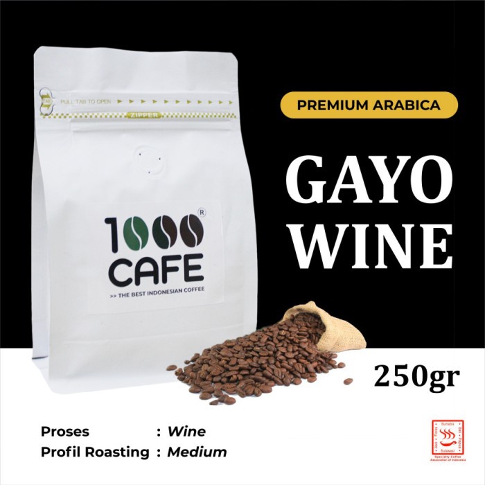 

Kopi Arabica Gayo Wine Premium 250gr