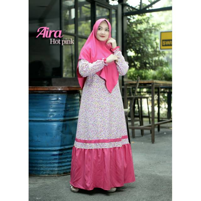 GAMIS AIRA AKIFA SET JILBAB