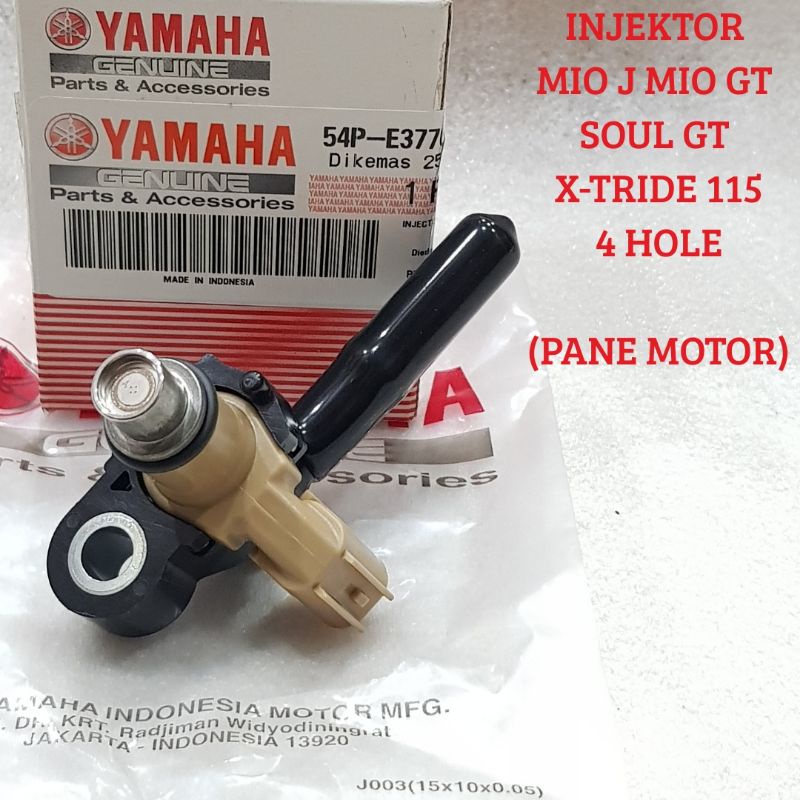 INJEKTOR BENSIN 4 HOLE MIO J MIO GT SOUL GT 115 X-RIDE 115 ORISINIL YGP 54P-F3770-00