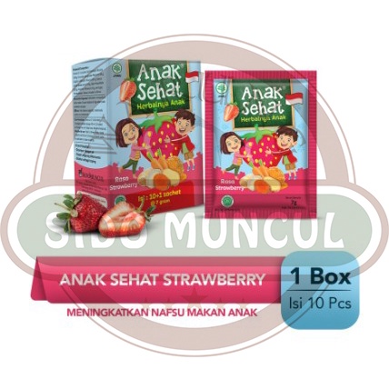 

Anak Sehat Strawberry 10's - Meningkatkan Nafsu Makan