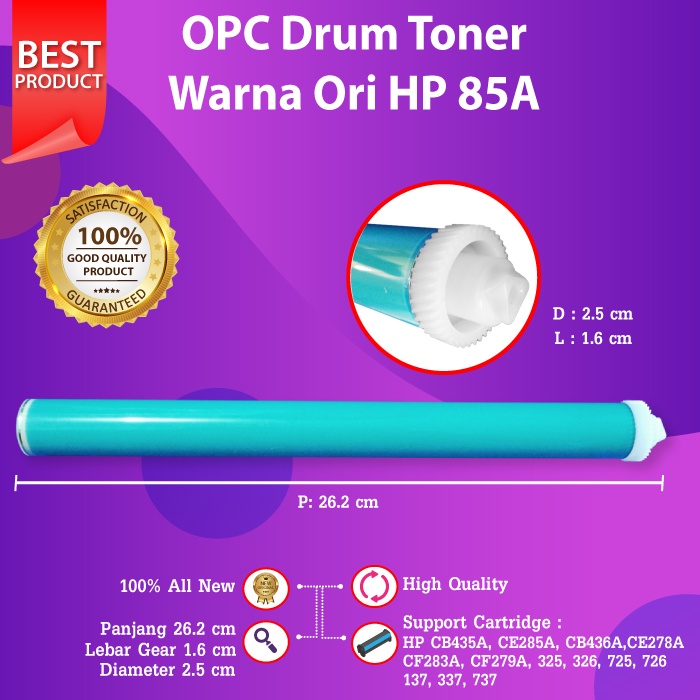 OPC Drum Toner Cartridge Warna Ori HP 1102