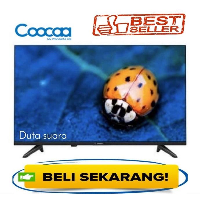 COOCAA LED TV 32 Inch 32D3T Digital TV Garansi Resmi 3 Tahun Termurah