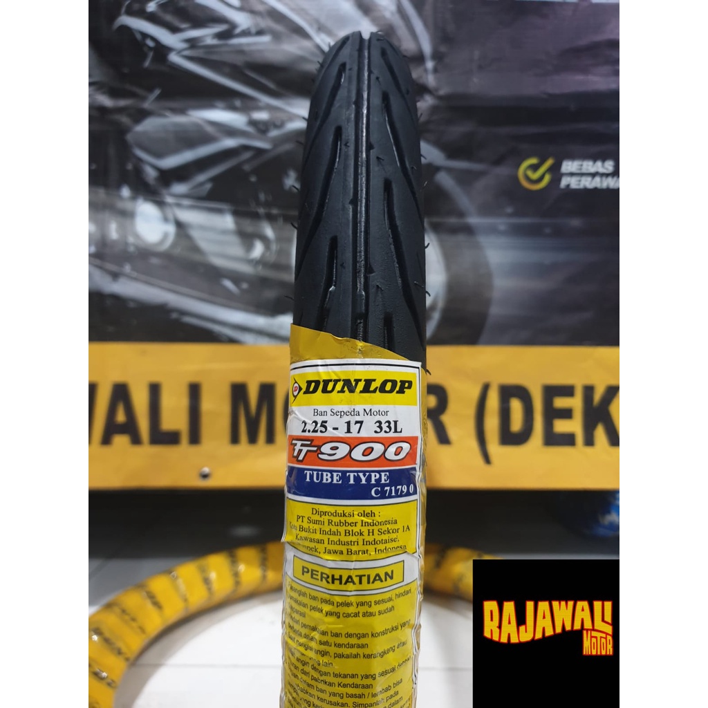 Ban Dunlop TT900 2.25 Ring 17 Tube Type