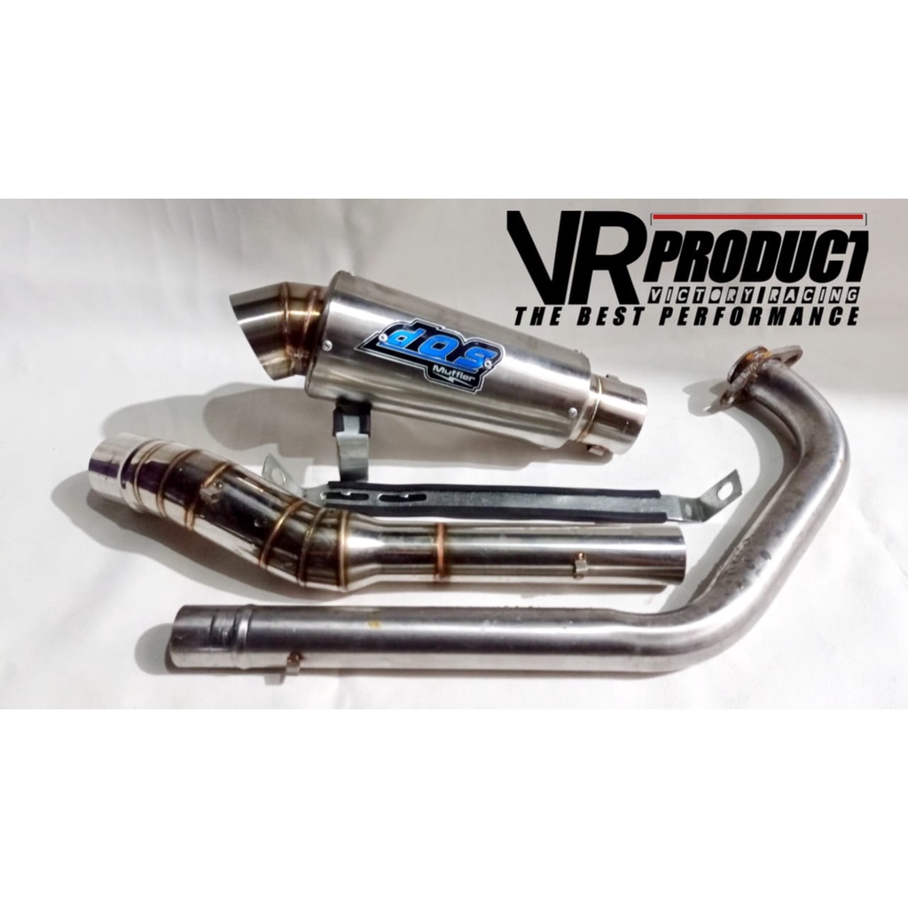 Knalpot DOS 150cc R15,Vixion,CB150,CBR,GSX,FU,Verza Dll