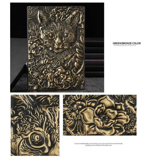 

PRO STAT BUKU CATATAN SAMPUL KULIT EMBOSSED GAYA RETRO UNTUK WRITERS DFVDF65465