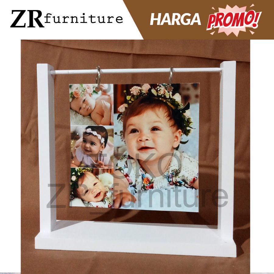 Pigura Kayu estetik - Bingkai Foto free cetak foto