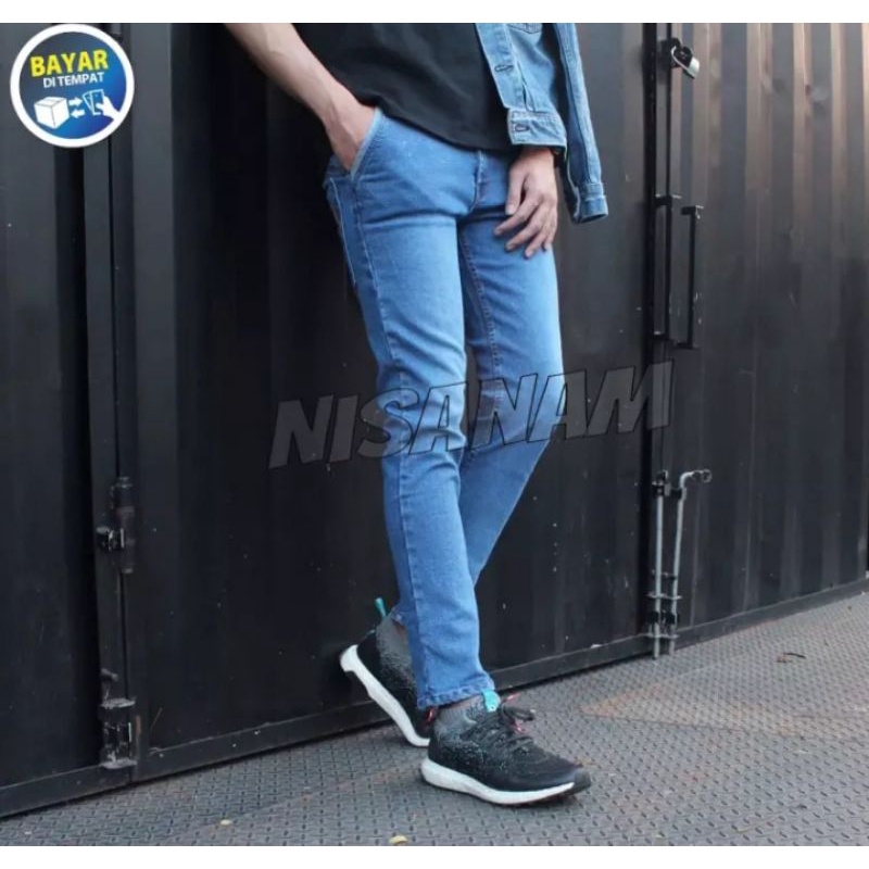 Celana soft jeans hitam murah original - celana pensil hitam pria - celana jeans cowok - celana jeans pria celana jeans laki laki dewasa - celana jeans standar  reguler - celana soft jeans biru muda soft jeans hitam soft jeans navy