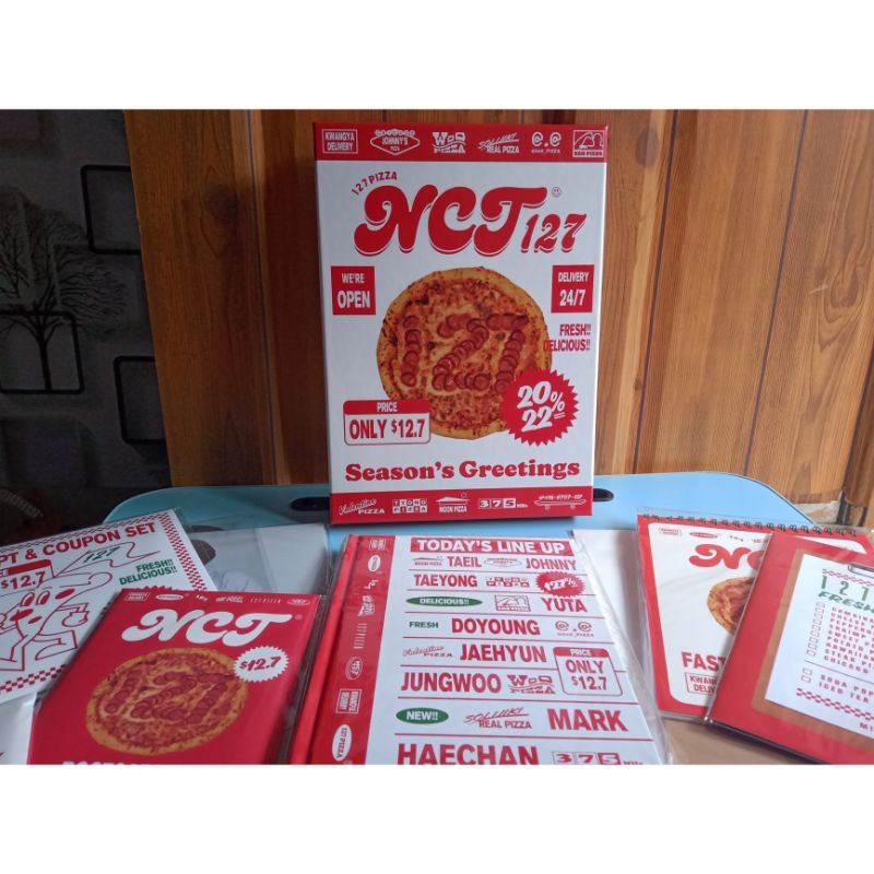 [READY STOCK] Season's Greetings 2022 NCT 127 benefit withdrama