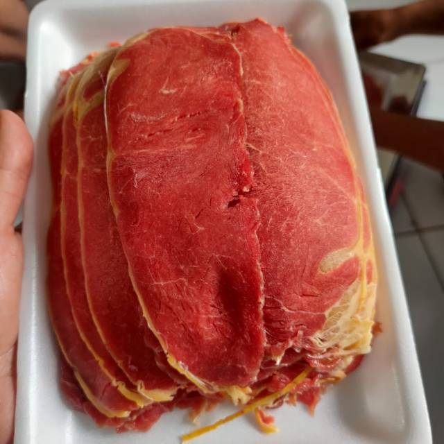 

Sirloin slice beef