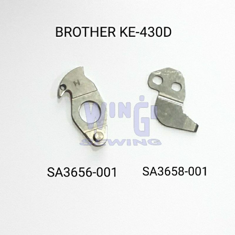 SA3656001 SA3658001 BROTHER KE-430D Pisau Mesin Jahit Bartex Auto