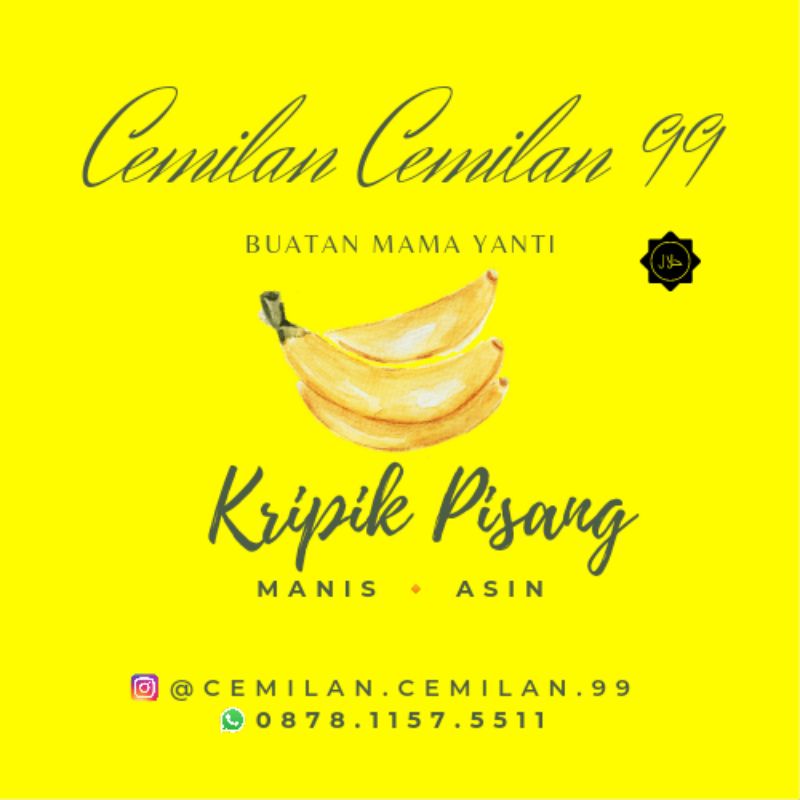 

Keripik Pisang Asin