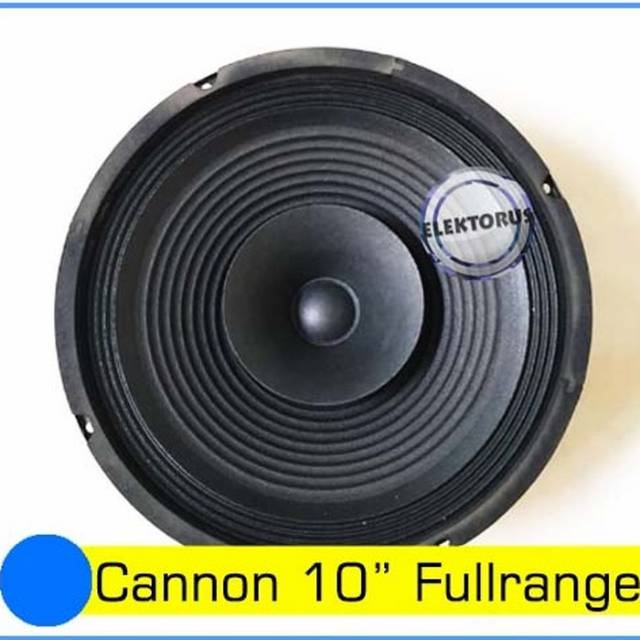Speaker 10 Inch CANNON Fullrange Canon