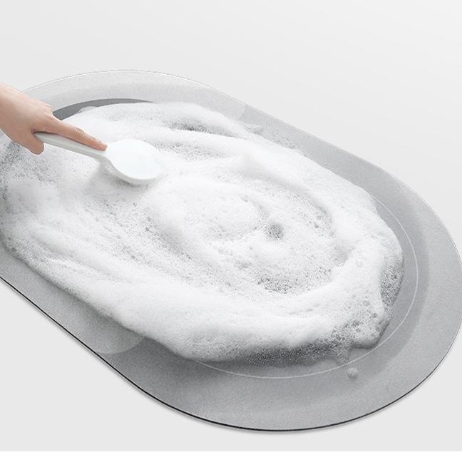 ✬ Super Absorbent Water Diatom Keset Kamar Mandi lap kaki keset kaki Serap Air Anti Slip menyerap ai