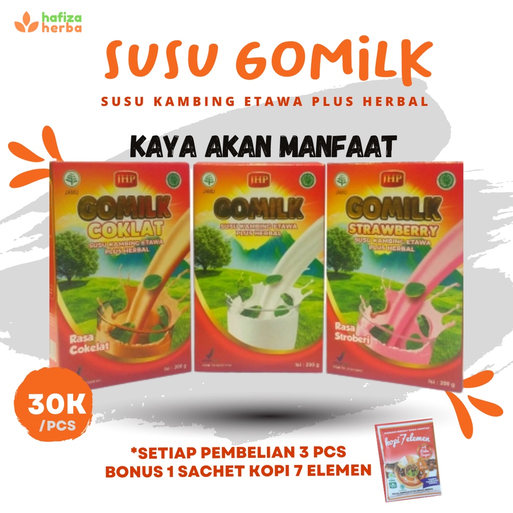 

Susu Kambing Herbal GOMILK