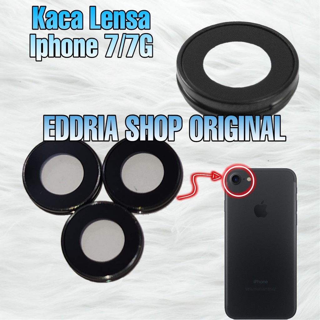 RING LENSA KACA KAMERA BELAKANG IP 7/7G/7PLUS/7+ FULLSET RING