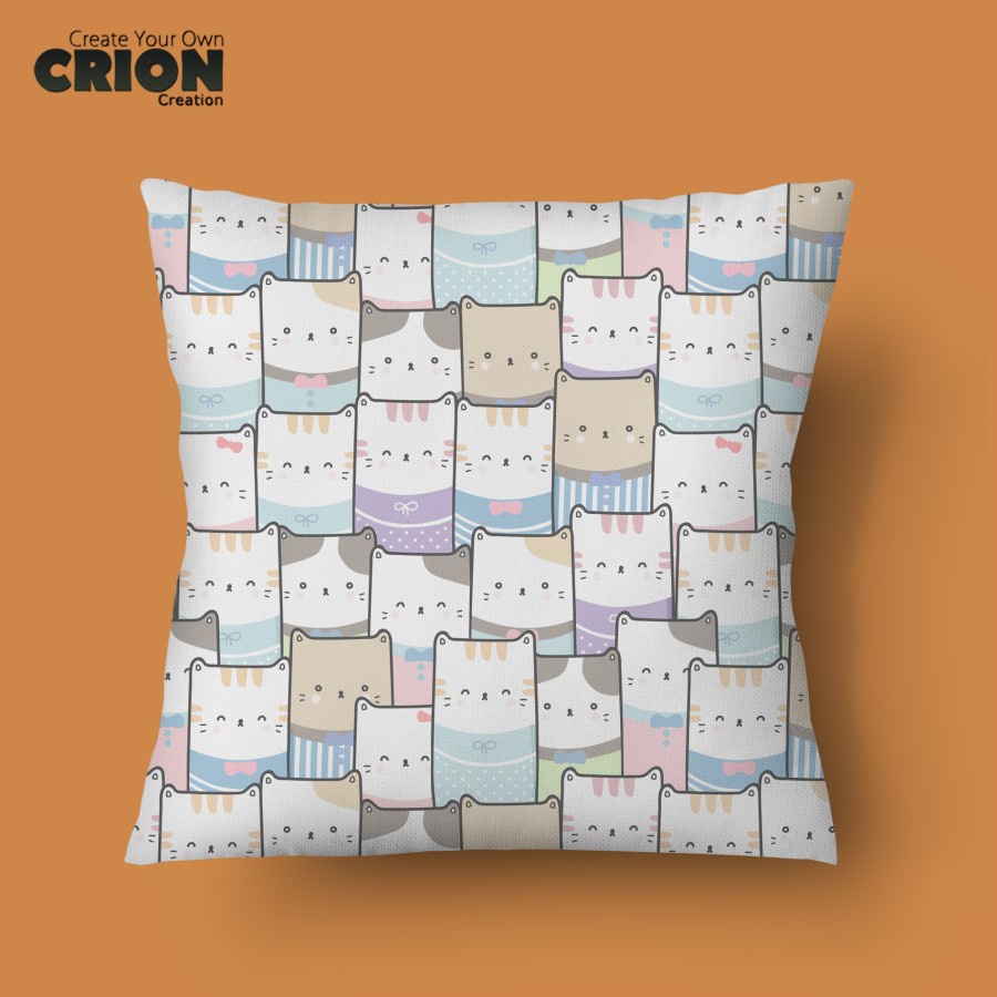 Bantal Cute Animal - Hadiah/Kado/Souvenir Bisa Custom Nama - By Crion