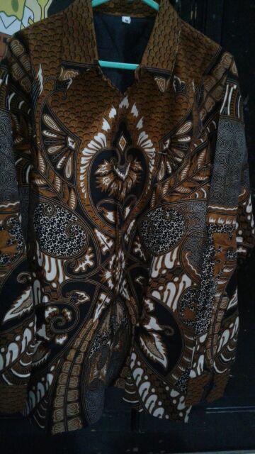 Eudor Kemeja Batik Pria Full Furing Katun Primisima Batik Solo Batik Pria Eksklusif Batik Modern