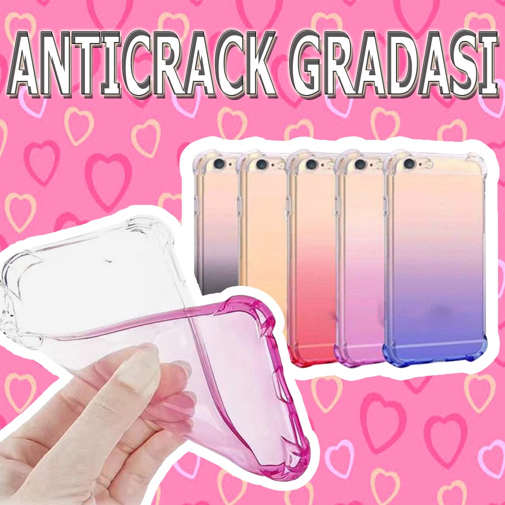 WARNA ACAK Anti Crack Case Casing Silikon Samsung c9 Pro J2 Pro J7 Prime S7 EDGE S8 S8 Plus Gradasi