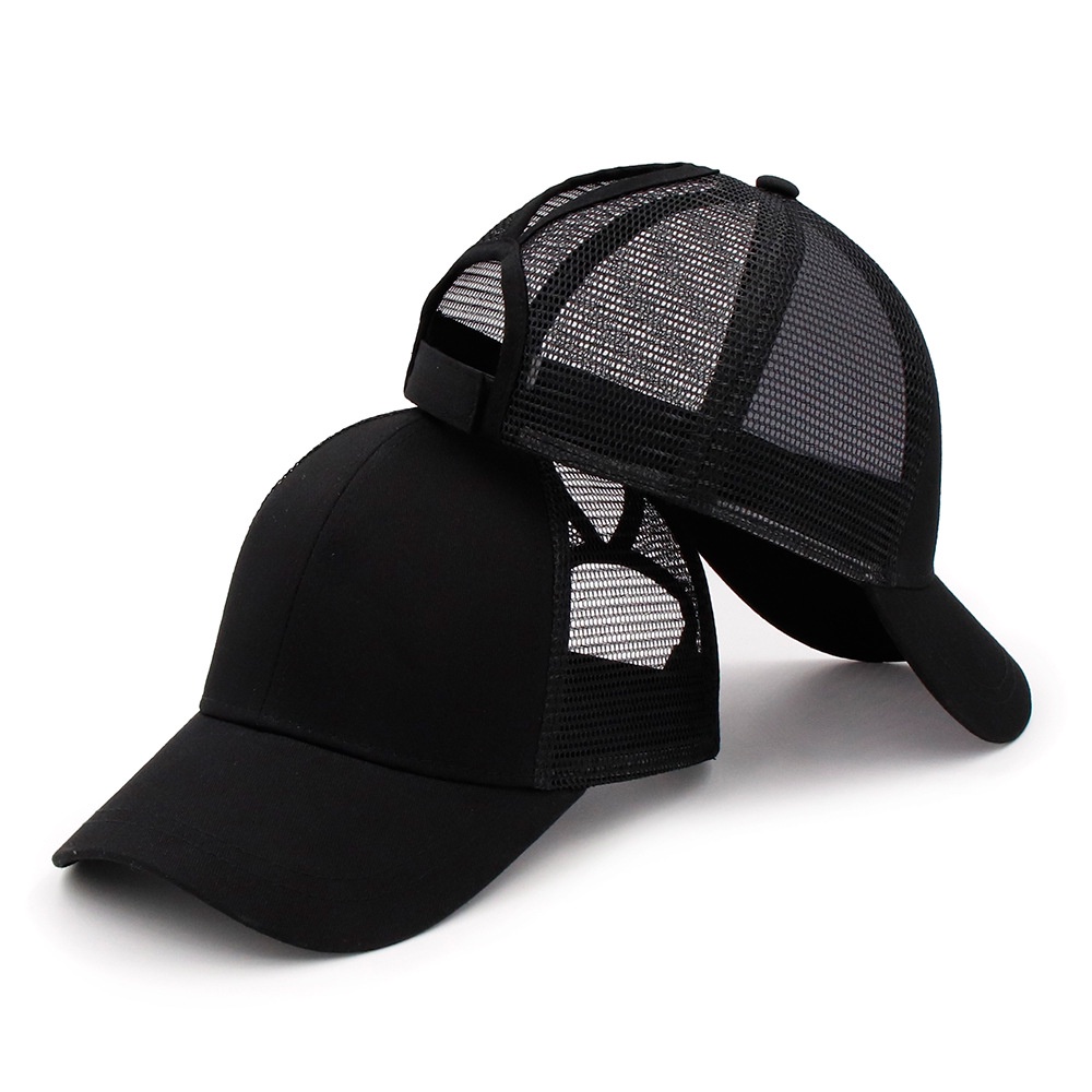 Topi Jaring Polos Pria Wanita Trucker Hat Outdoor