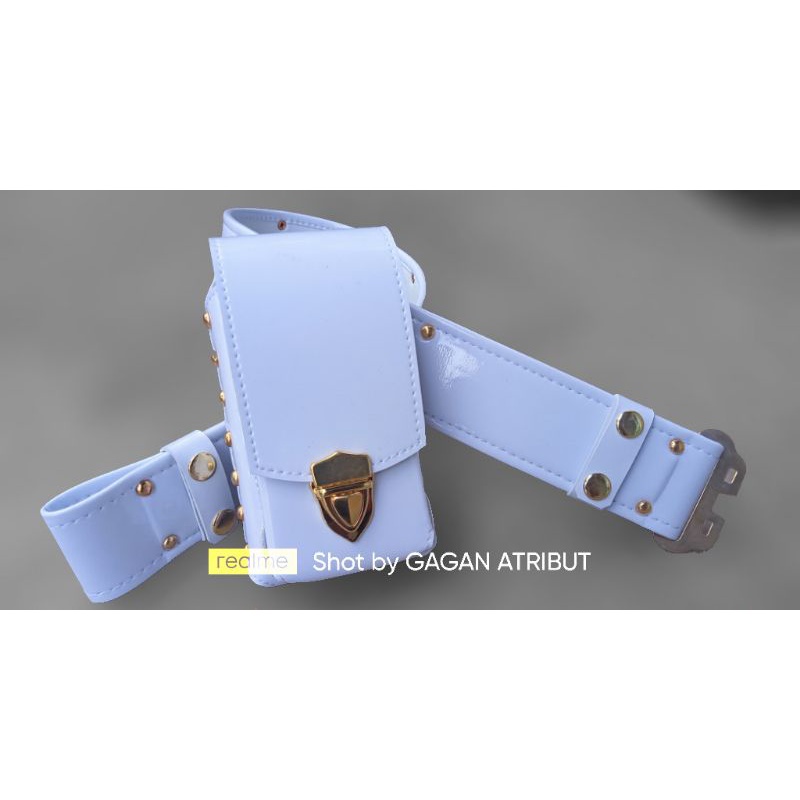 SABUK KOPEL DAN SARUNG HP POLISI LANTAS SECURITY SATPAM