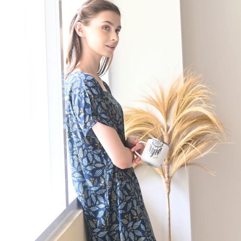 Daster Rayon HABEL NON BUSUI Panjang Semata Kaki-Habel 11