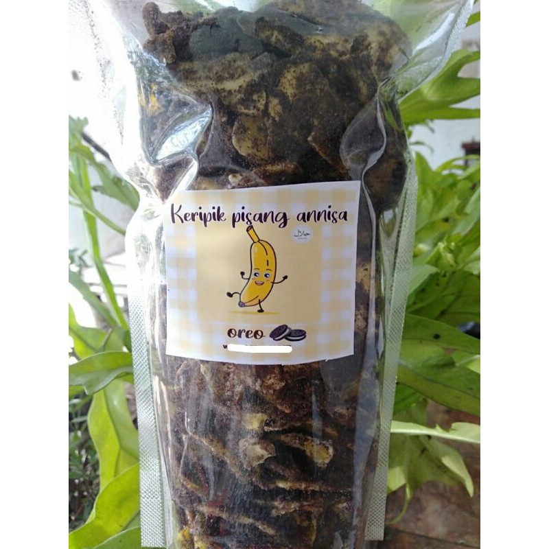 

Kripik Pisang Annisa (Oreo)