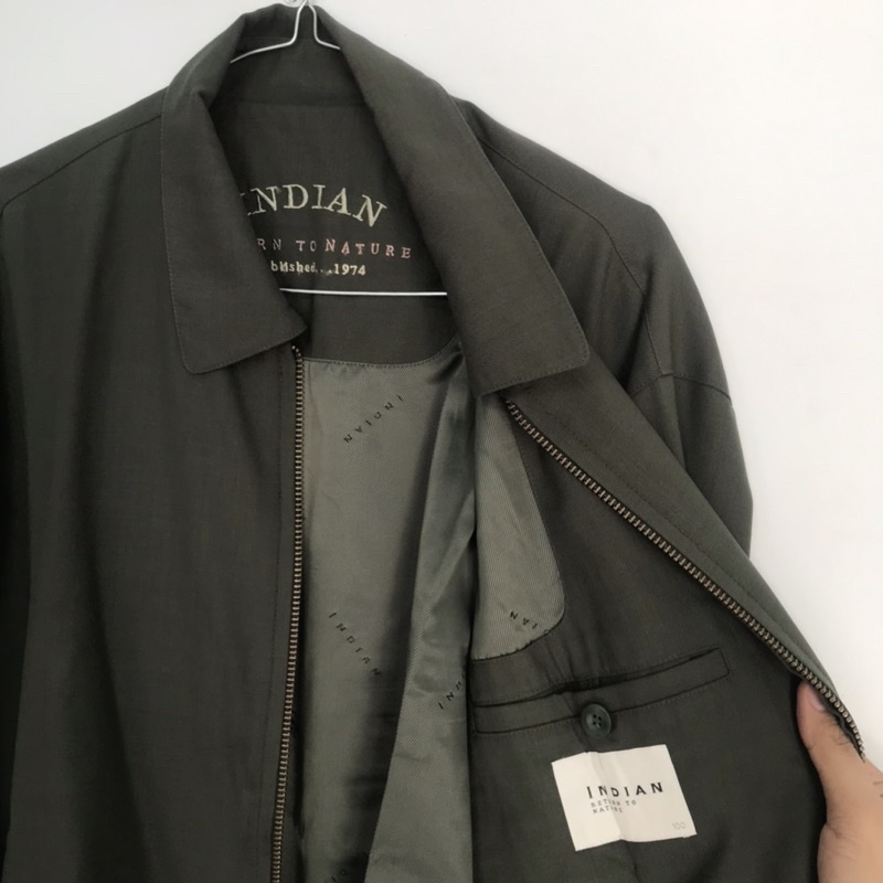 JAKET VINTAGE SECOND INDIAN