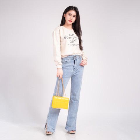 BAJ Tas selempang LUCIRA BAREL Rantai Ulir Tas selempang Bahu Wanita Fashion Casual TF030