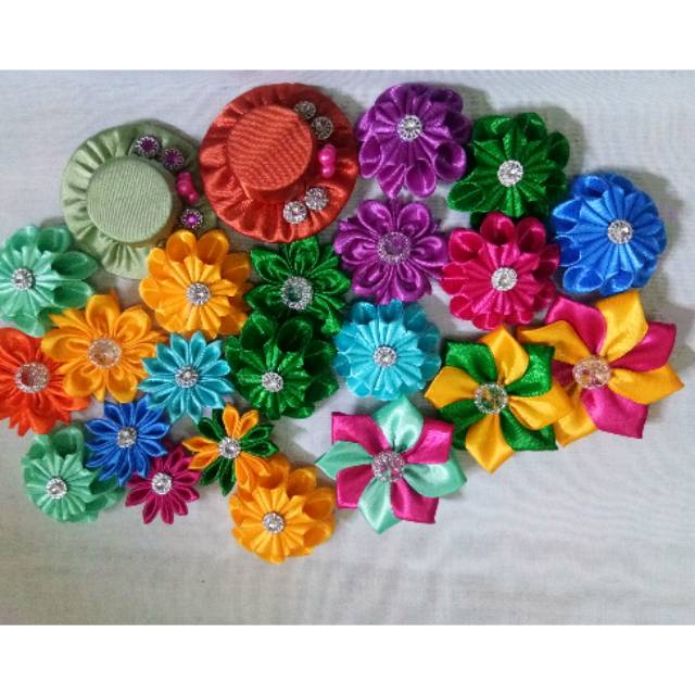 

bross jilbab pita satin, cantik. 26 pcs 50000