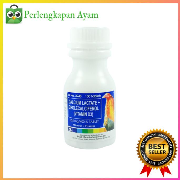 TERLARIS Calcium Filipin, Obat Pertumbuhan Ayam, Calcium Ayam Aduan Murah
