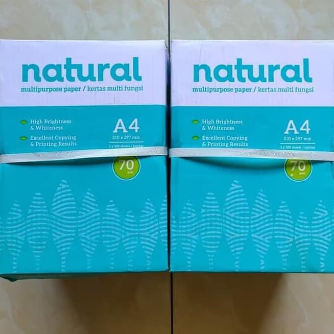 

Kertas Hvs Natural - A4 (5 Rim) Dwija522 Kualitas Baik