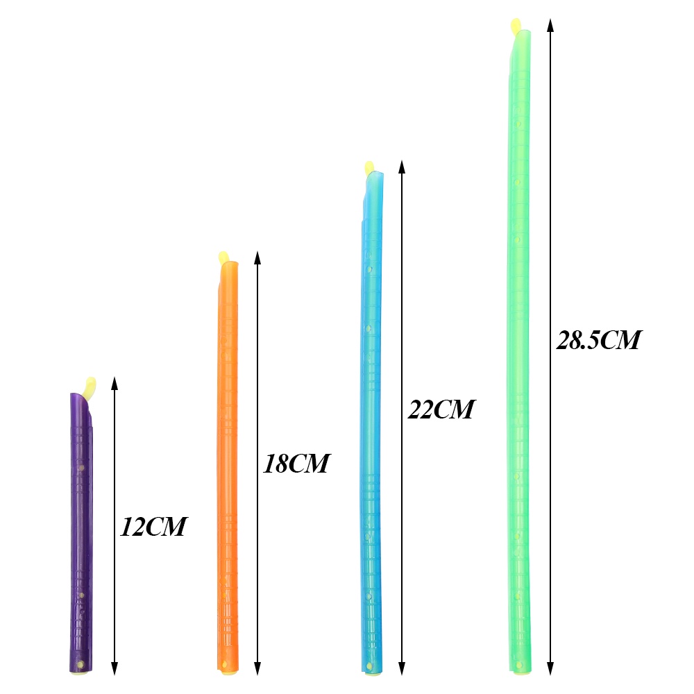 Klip Segel Kantong Plastik Makanan Ukuran 12 / 18 / 22 / 28.5cm Untuk Dapur