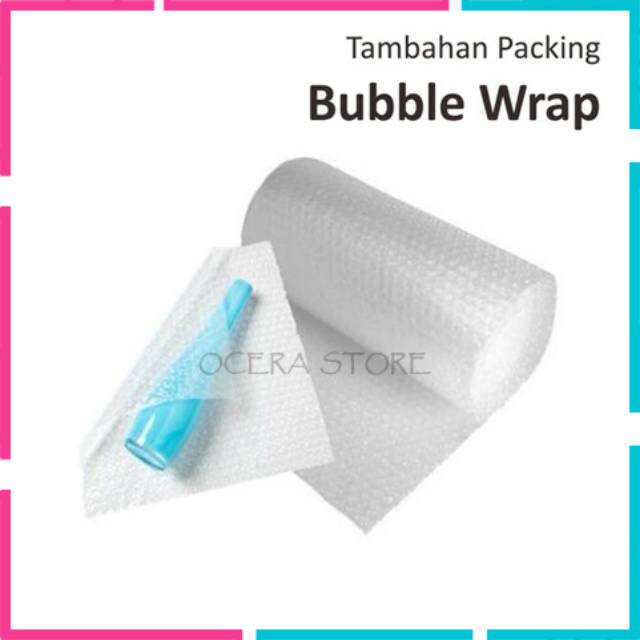 

Bubble Wrap Untuk Tambahan Packing