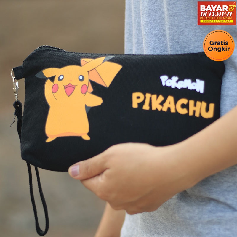 Dompet Pouch Wanita SPNB Kanvas Pikha