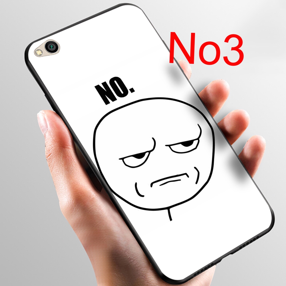 86no Casing Soft Case Silikon Motif Gmabar Meme Lucu Untuk Xiaomi