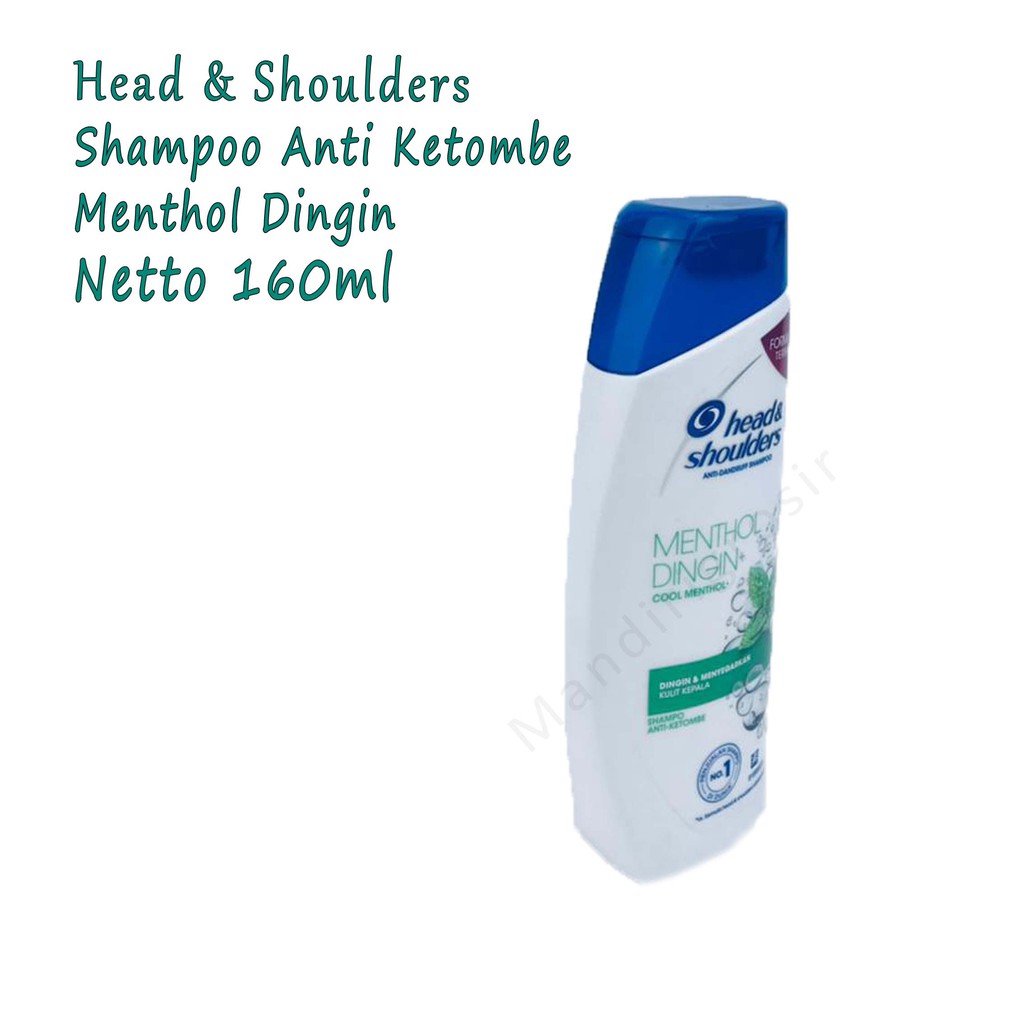 Shampo anti ketombe * Head &amp; Shoulders * Aroma Cool Menthol * 160ml