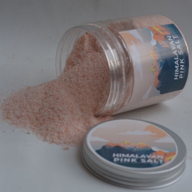 Garam Himalaya Original Natural JAR Pink Salt Premium Himalayan Salt Garam Merah Muda Halus garem himalaya halus asli merah import