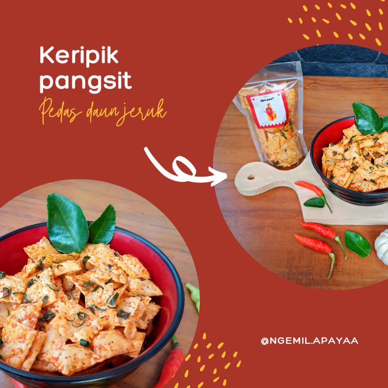 

PROMO Keripik pangsit 250gram Cemilan Kekinian Makanan ringan