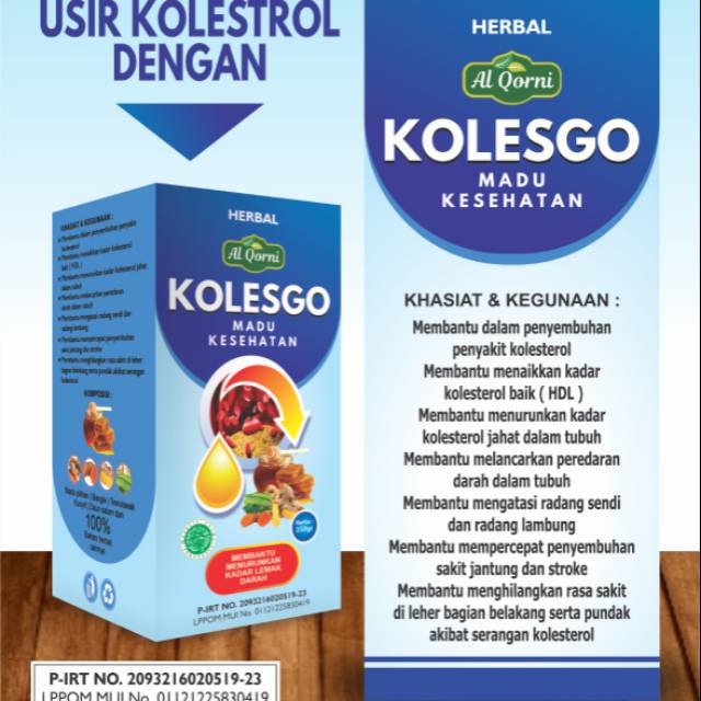 

Madu kolesgo#Madu KOlesterol