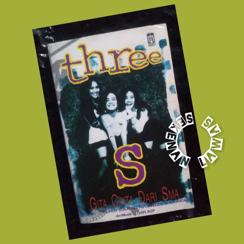 Kaset Three S - Gita Cinta Dari SMA (Cover Belakang Ada Coretan)