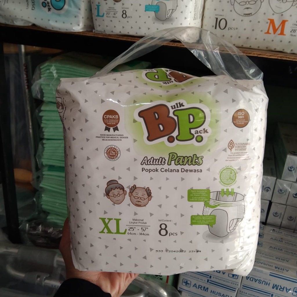 Oto Popok Dewasa - Popok Dewasa Celana/ Popok Dewasa Model Celana BP  bulk pack - bulk pack(BP) Aadu