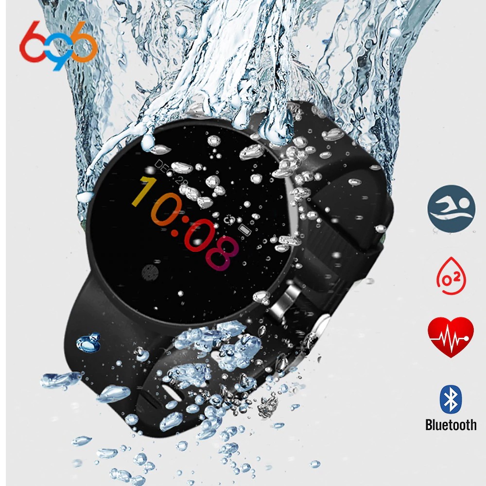 696 D3 Plus GPS Smartband IP68 Tahan Air Smart Gelang Heart Rate Monitor